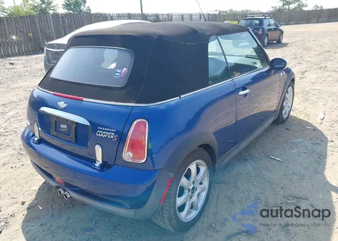 2008 Mini Cooper S z USA, uszkodzony, nr VIN WMWRH33538TL96036